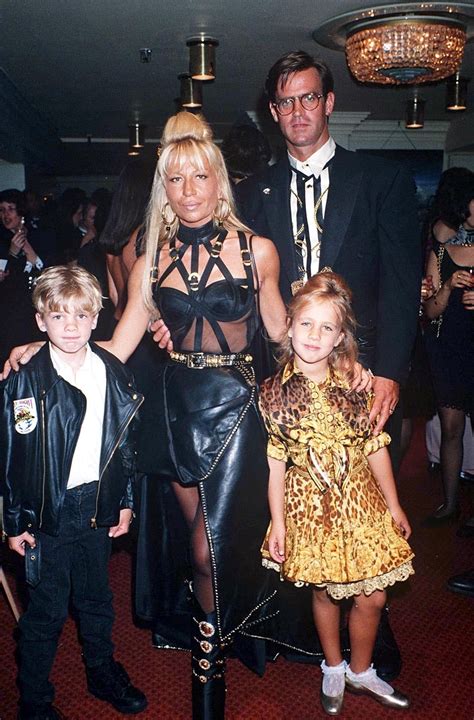 versace owner lady|donatella Versace as a kid.